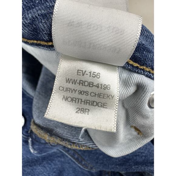 Everlane The Curvy 90s Cheeky Straight Jean Women's 28 Organic Cotton High Rise - Picture 10 of 13